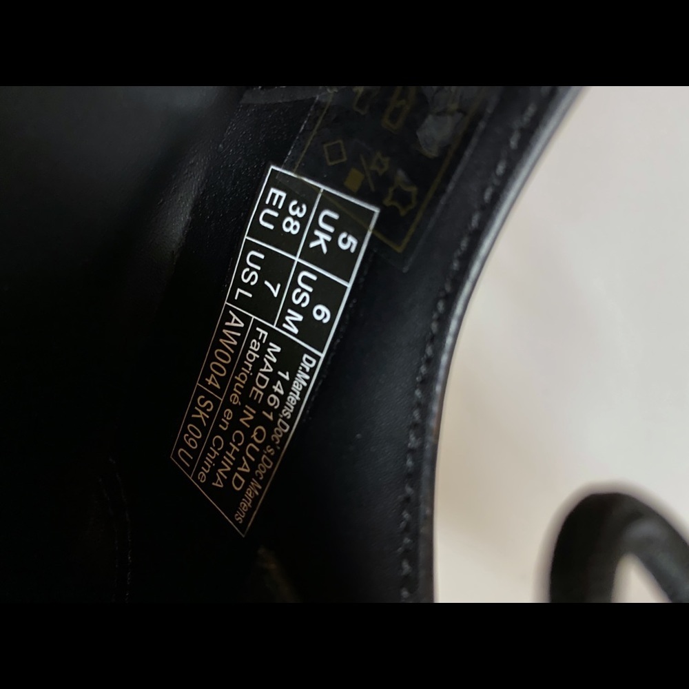 Dr. Martens Holly Buttero Platform Oxfords Black - Picture 6 of 6